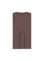 A detail shot of the IM MEN FLAT clothing.