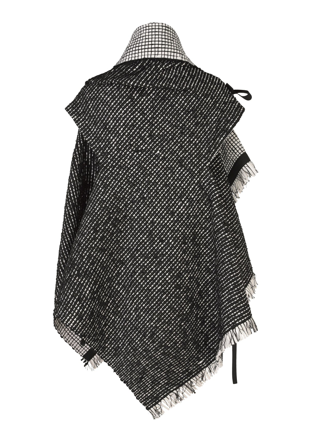 A detail shot of the IM MEN SAKIORI vest.