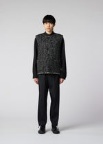A model wears the IM MEN SAKIORI vest.