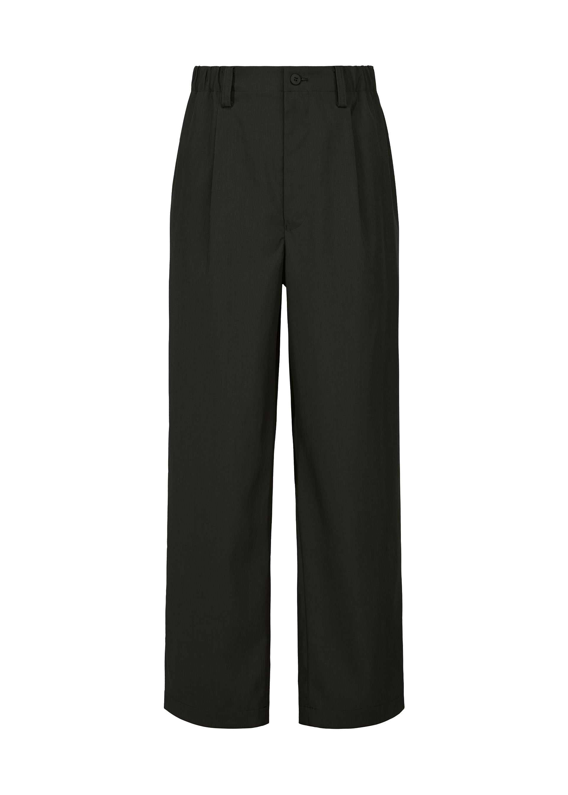 A product shot of the IM MEN AIR trousers in black.