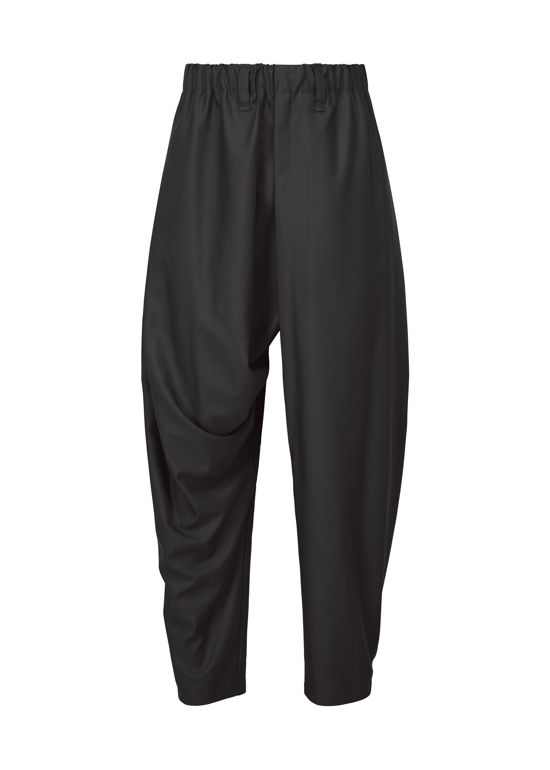 A product shot of the IM MEN SWING trousers in black.