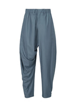 A product shot of the IM MEN SWING trousers in dark blue.