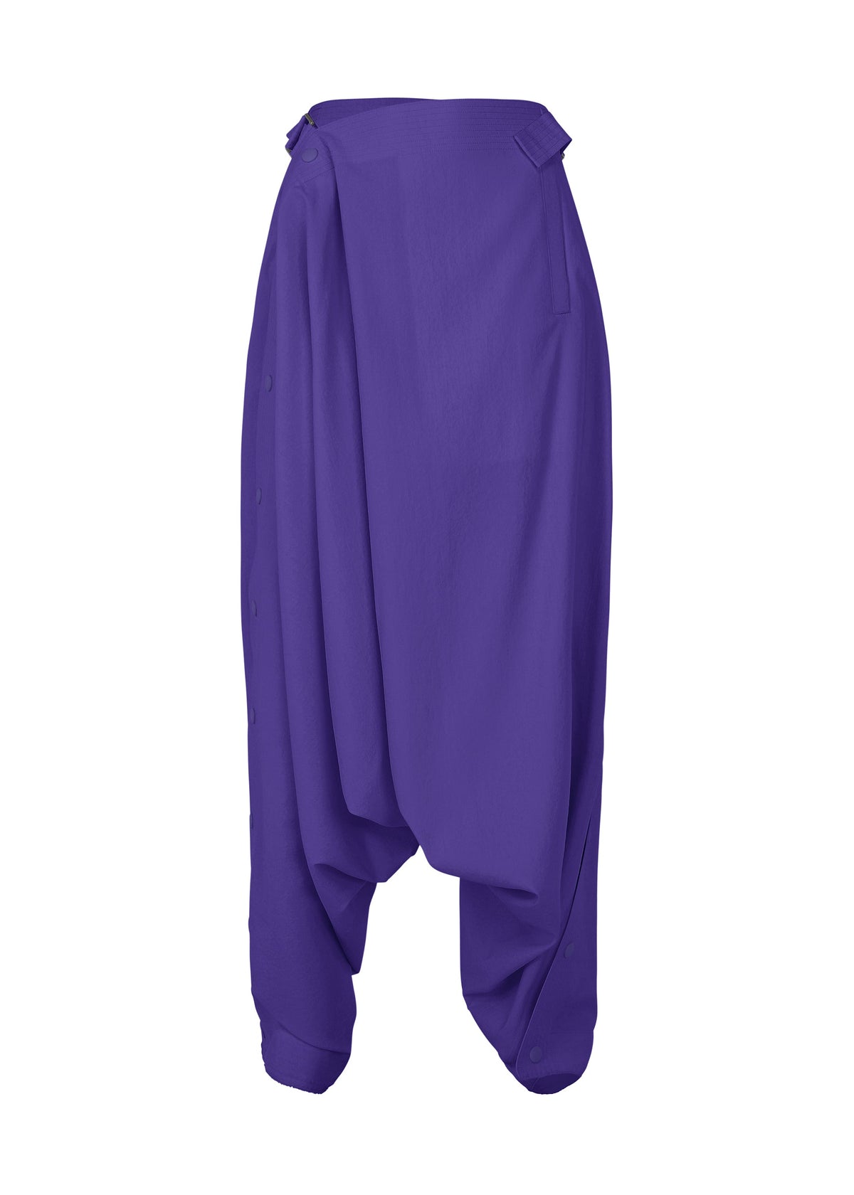 A product shot of the IM MEN FLY trousers in blue.