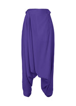 A product shot of the IM MEN FLY trousers in blue.