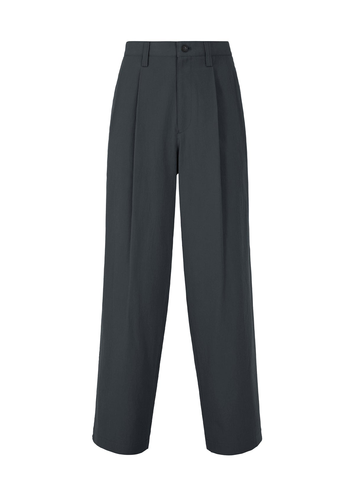 A product shot of the IM MEN NAVY BOTTOMS trousers in navy.