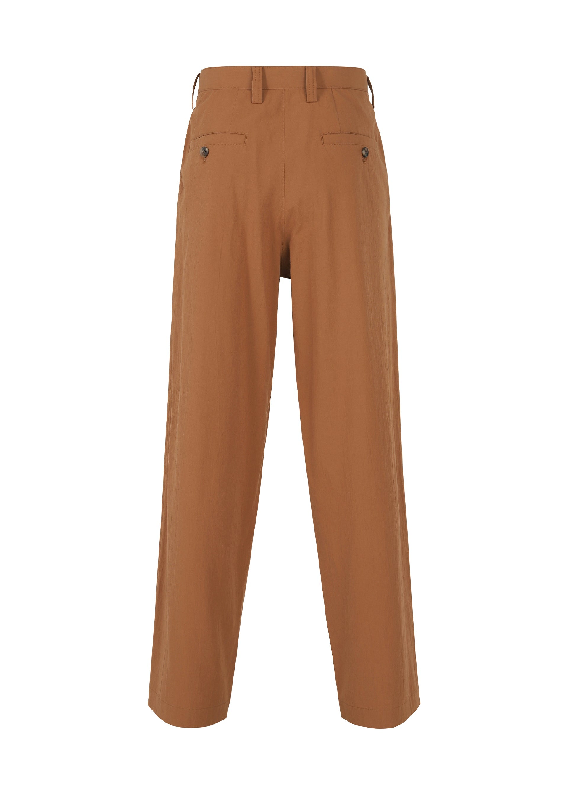 A detail shot of the IM MEN NAVY BOTTOMS trousers.