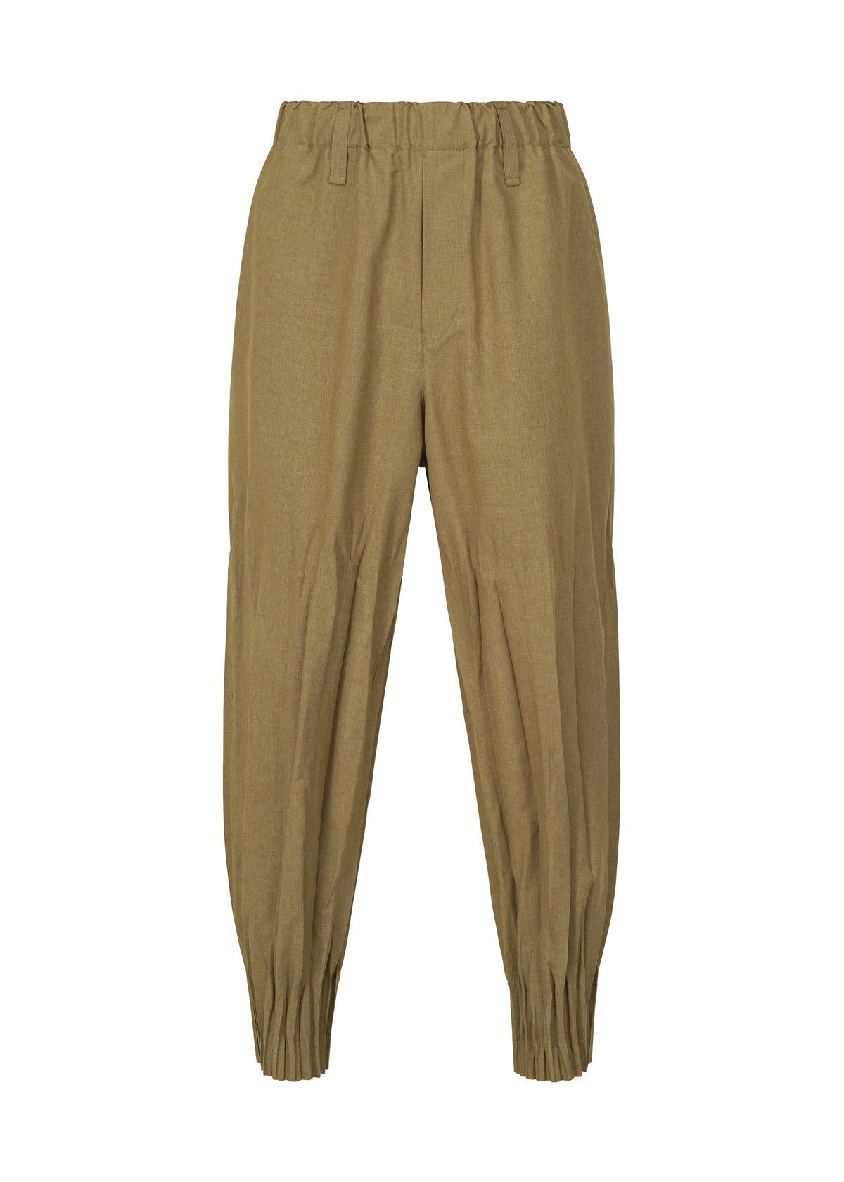 A product shot of the IM MEN WAFT trousers in khaki (65).