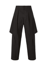 A product shot of the IM MEN LIGHT COTTON trousers in black (15).