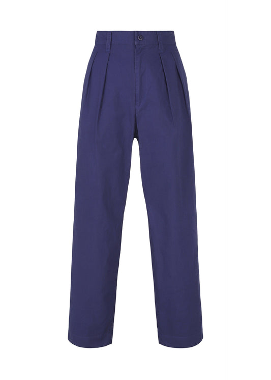 A product shot of the IM MEN LIGHT COTTON trousers in blue (72).