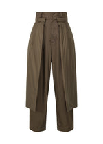 A product shot of the IM MEN SWITCH trousers in khaki (65).