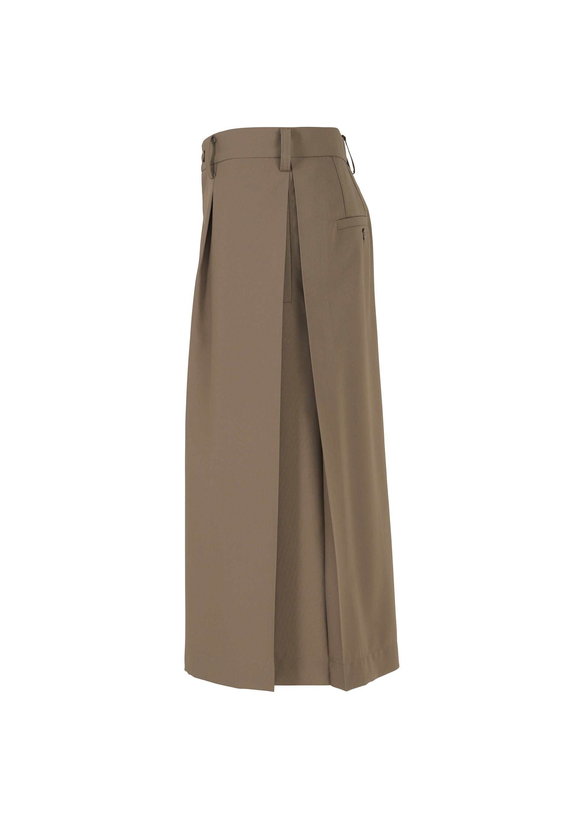 A detail shot of the IM MEN WINGS trousers.