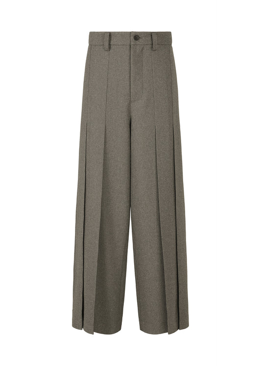 WOOL LIKE TWEED Trousers Grey