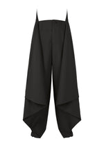 A product shot of the IM MEN FLAT DRAPE clothing in black (15).