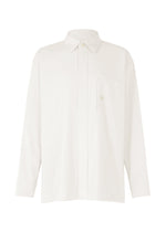 A product shot of the IM MEN WHITE SHIRT shirt in off-white.