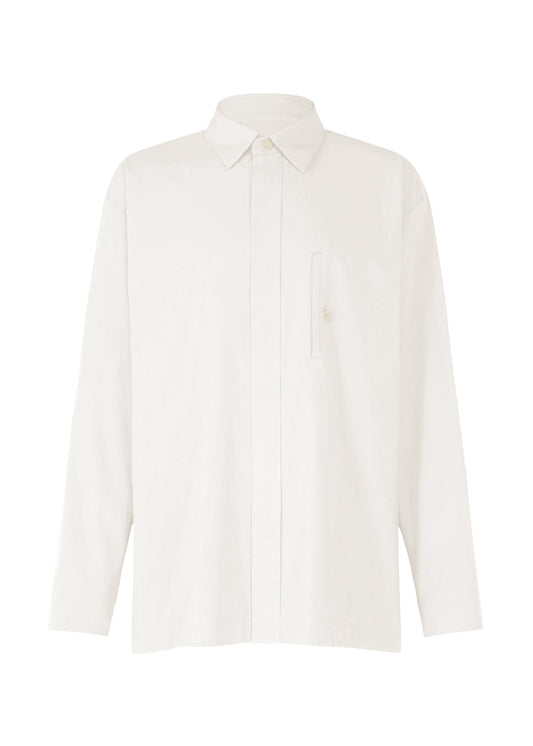 A product shot of the IM MEN WHITE SHIRT shirt in off-white.