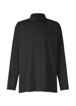 A product shot of the IM MEN WHITE SHIRT shirt in black.