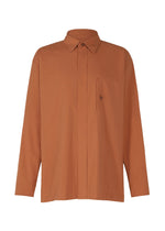 A product shot of the IM MEN WHITE SHIRT shirt in terracotta.