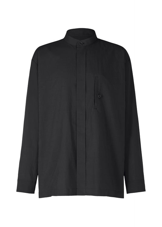 A product shot of the IM MEN WHITE SHIRT shirt in black.
