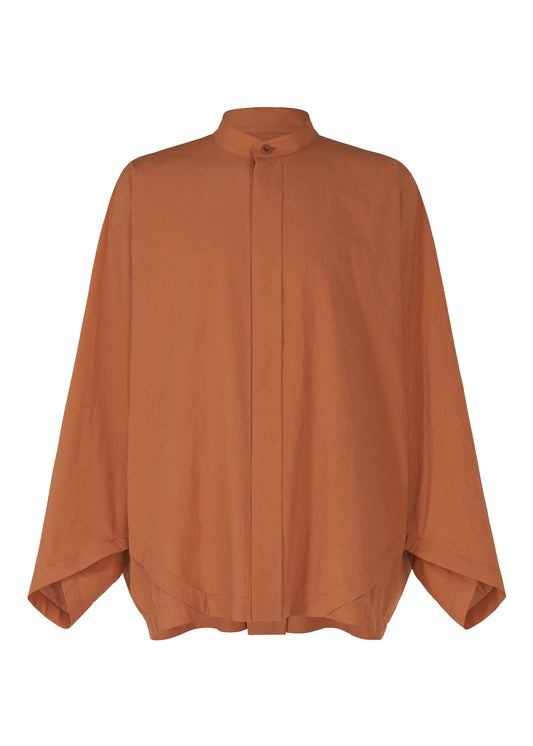 A product shot of the IM MEN WHITE SHIRT shirt in terracotta.
