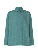 A product shot of the IM MEN HYBRID SHIRT shirt in indigo blue (79).