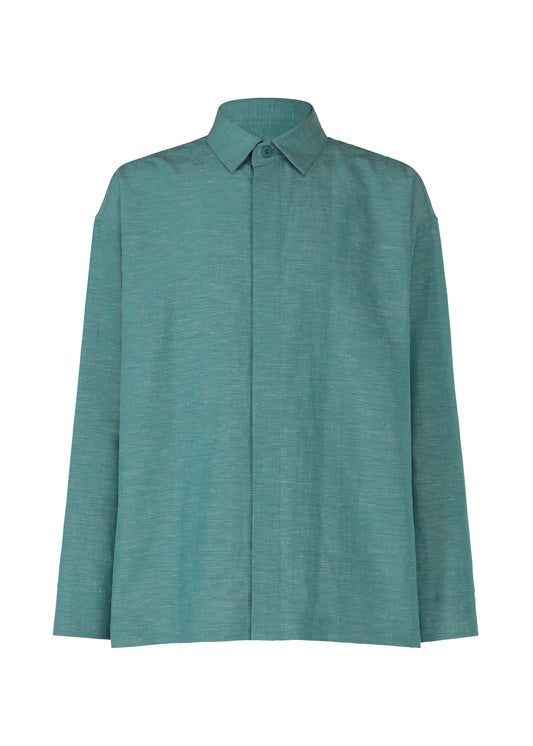 A product shot of the IM MEN HYBRID SHIRT shirt in indigo blue (79).