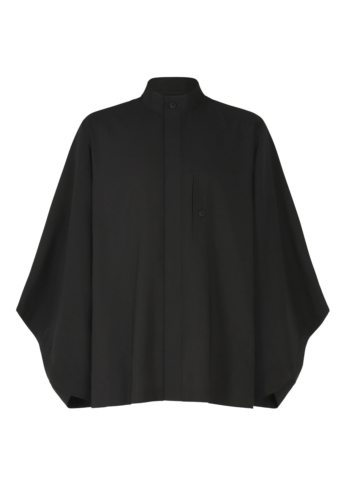 A product shot of the IM MEN HYBRID SHIRT shirt in black (15).