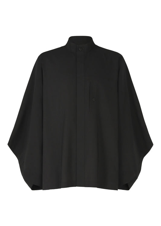 A product shot of the IM MEN HYBRID SHIRT shirt in black (15).
