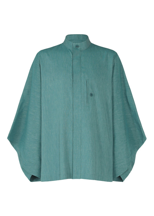 A product shot of the IM MEN HYBRID SHIRT shirt in indigo blue (79).