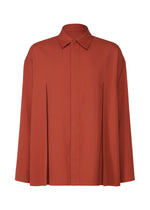 A product shot of the IM MEN WINGS SHIRT shirt in dark red (25).