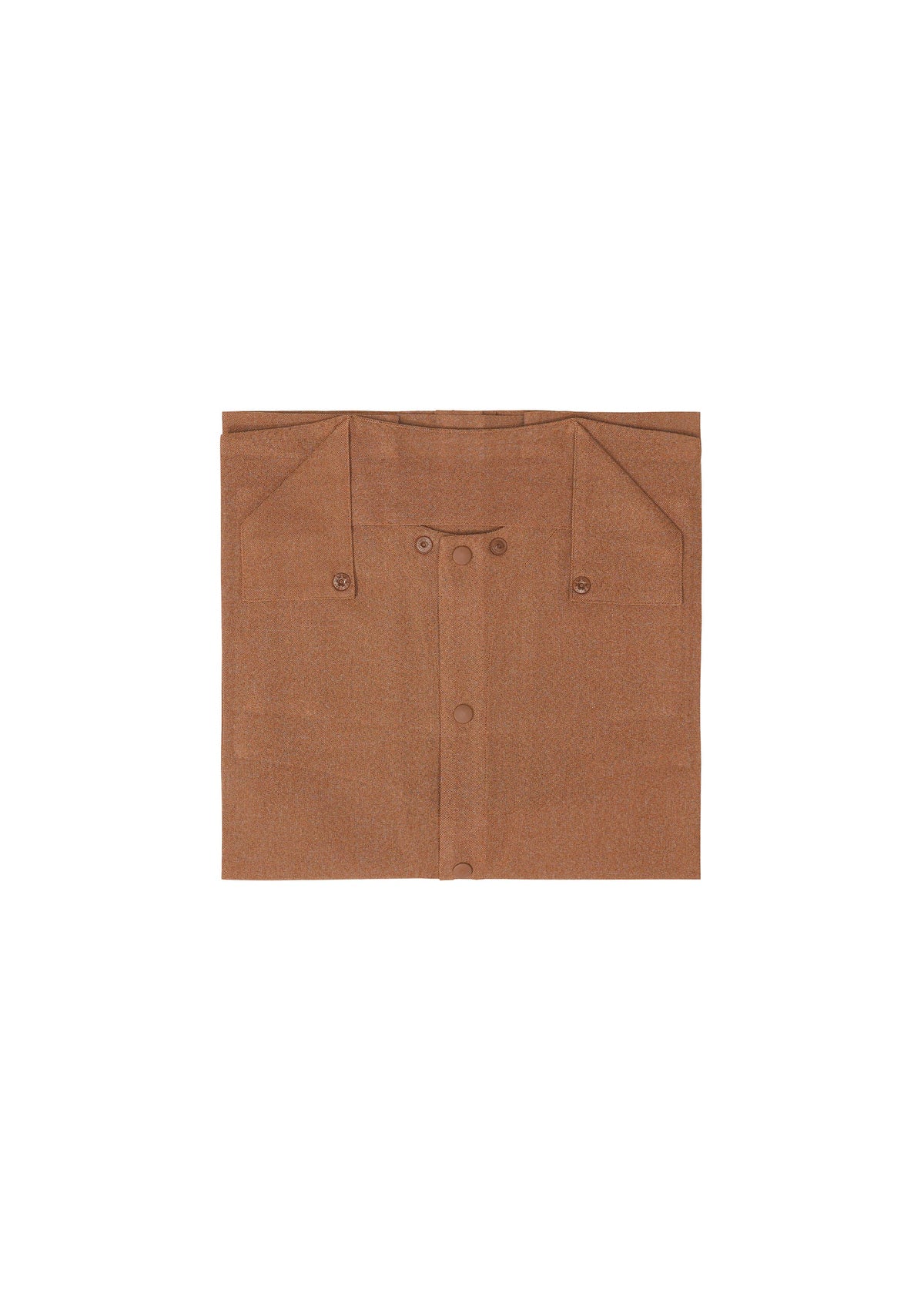 A detail shot of the IM MEN WOOL LIKE COMPACT SHIRT shirt.