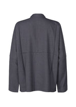 A detail shot of the IM MEN WOOL LIKE COMPACT SHIRT shirt.