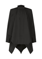 A product shot of the IM MEN FLAT DRAPE clothing in black (15).