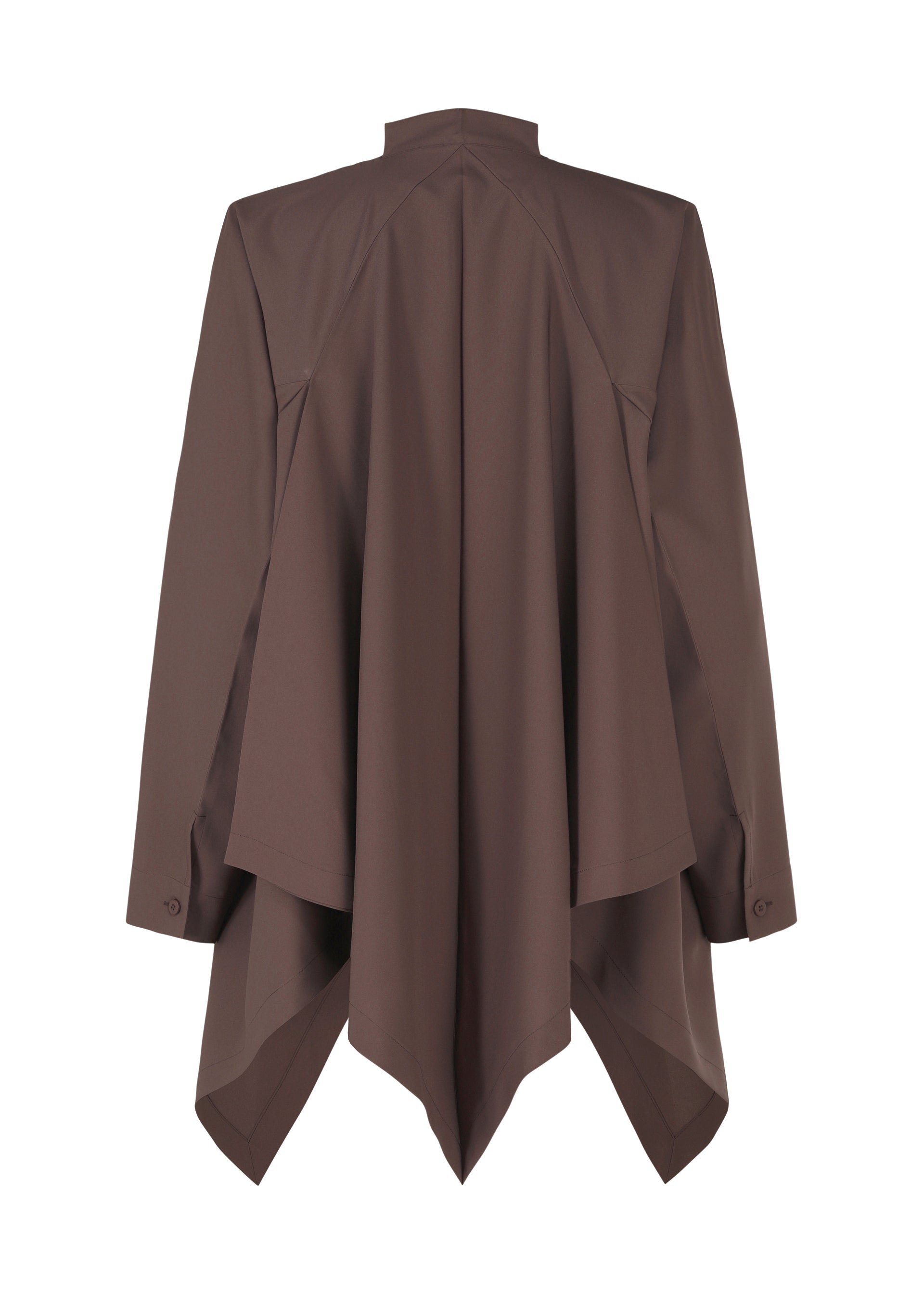 A detail shot of the IM MEN FLAT DRAPE clothing.