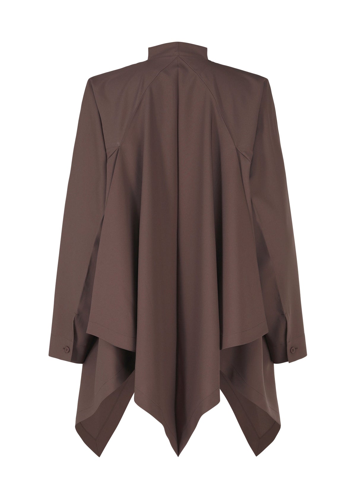 A detail shot of the IM MEN FLAT DRAPE clothing.