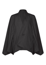 A product shot of the IM MEN SWING jacket in black.