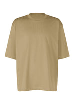 A product shot of the IM MEN 60/2 JERSEY STITCH top in beige.