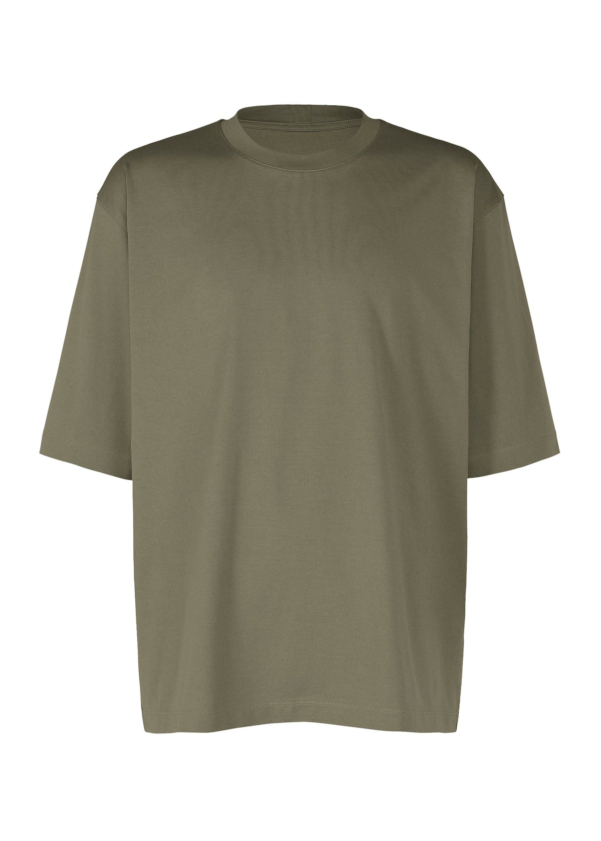 A product shot of the IM MEN 60/2 JERSEY STITCH top in dark green.
