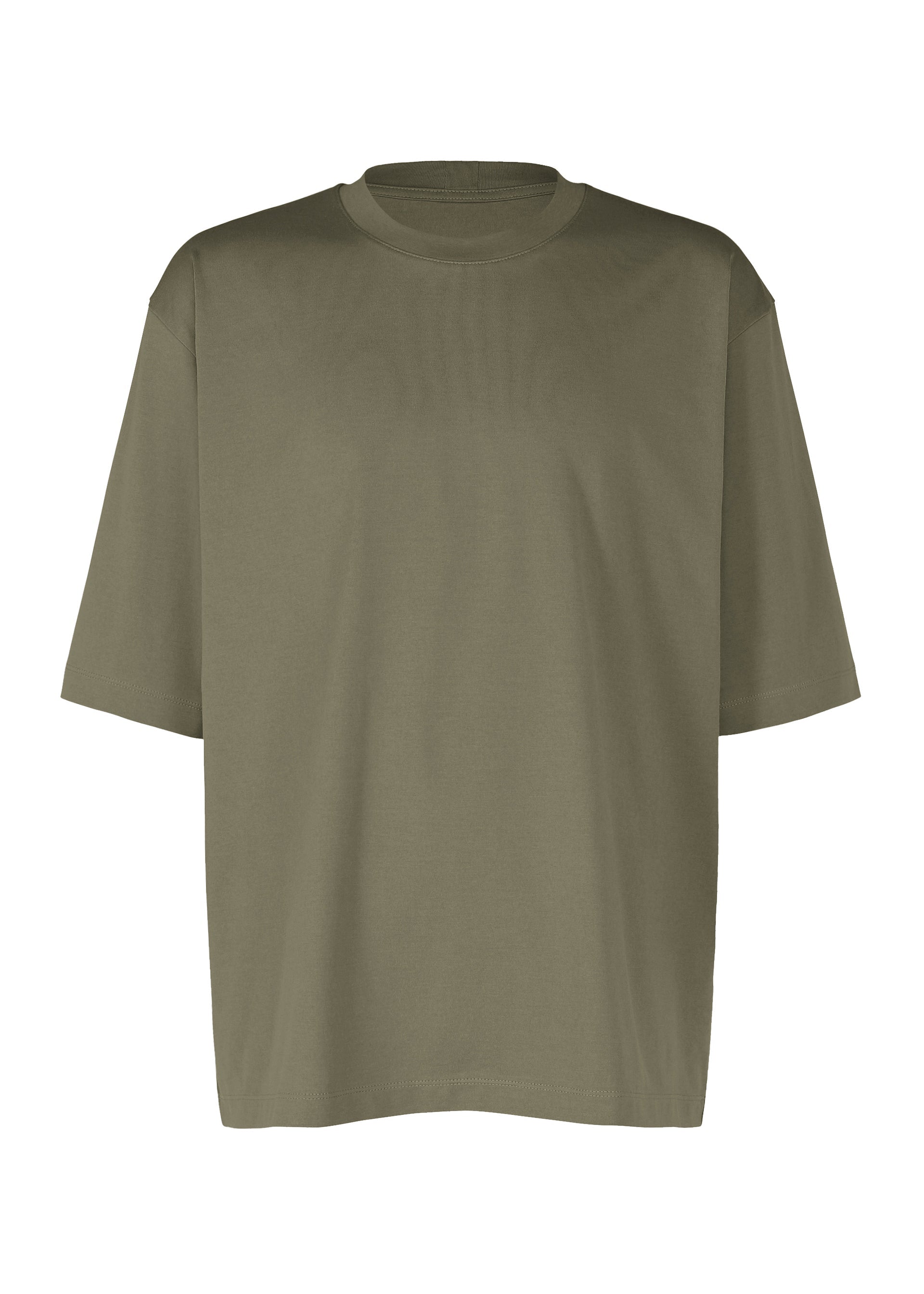 A product shot of the IM MEN 60/2 JERSEY STITCH top in dark green.
