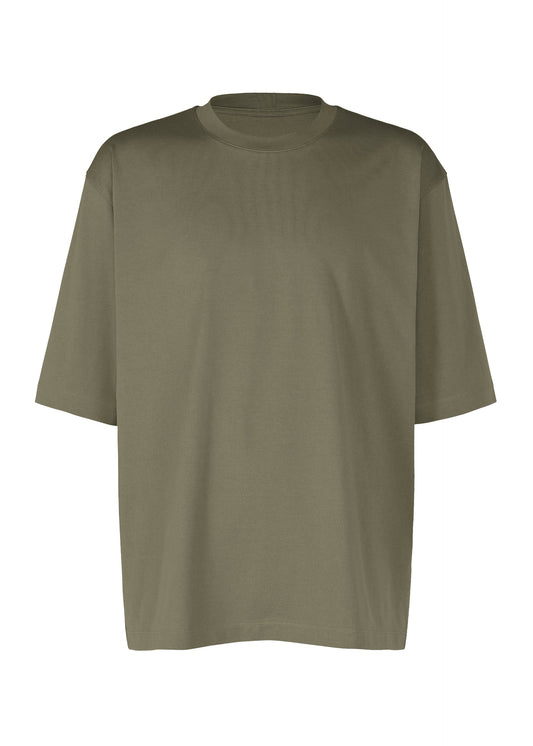 A product shot of the IM MEN 60/2 JERSEY STITCH top in dark green.