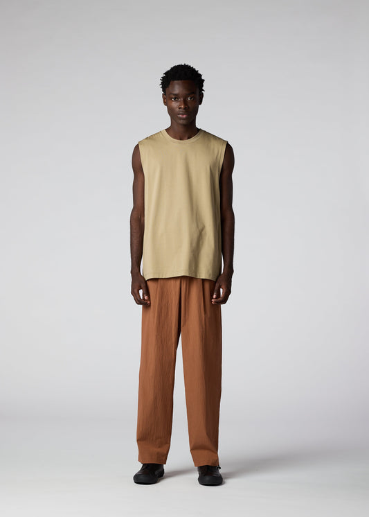 A model wears the IM MEN 60/2 JERSEY STITCH top.