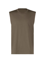 A product shot of the IM MEN 60/2 JERSEY STITCH top in charcoal grey.