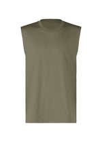 A product shot of the IM MEN 60/2 JERSEY STITCH top in dark green.