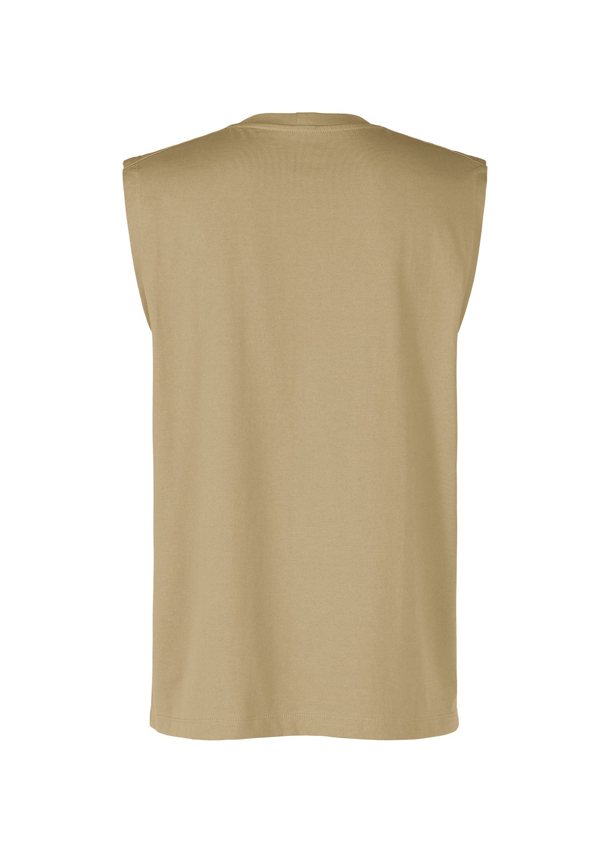 A detail shot of the IM MEN 60/2 JERSEY STITCH top.