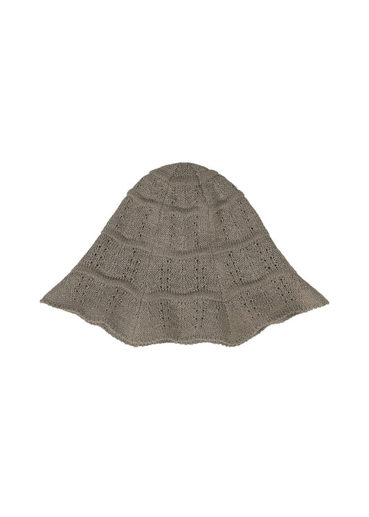 A product shot of the IM MEN ENGRAVE HAT accessories in grey (12).
