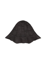 A product shot of the IM MEN ENGRAVE HAT accessories in black (15).