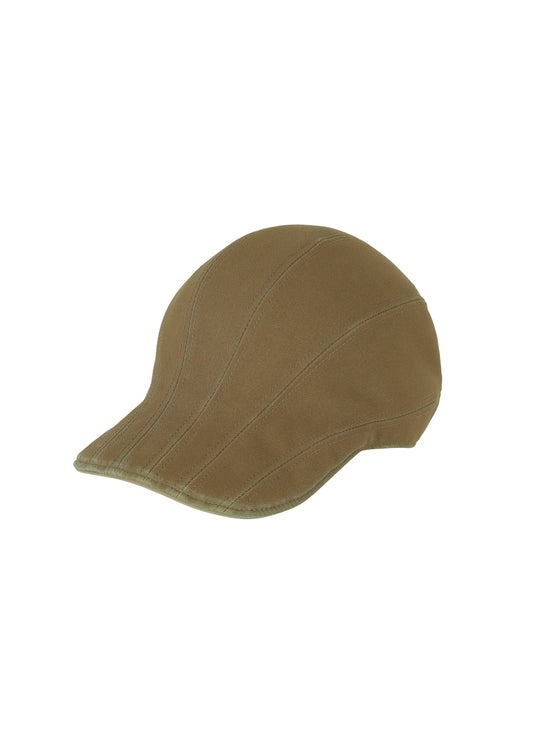 A product shot of the IM MEN CARVED CAP hat in beige (41).