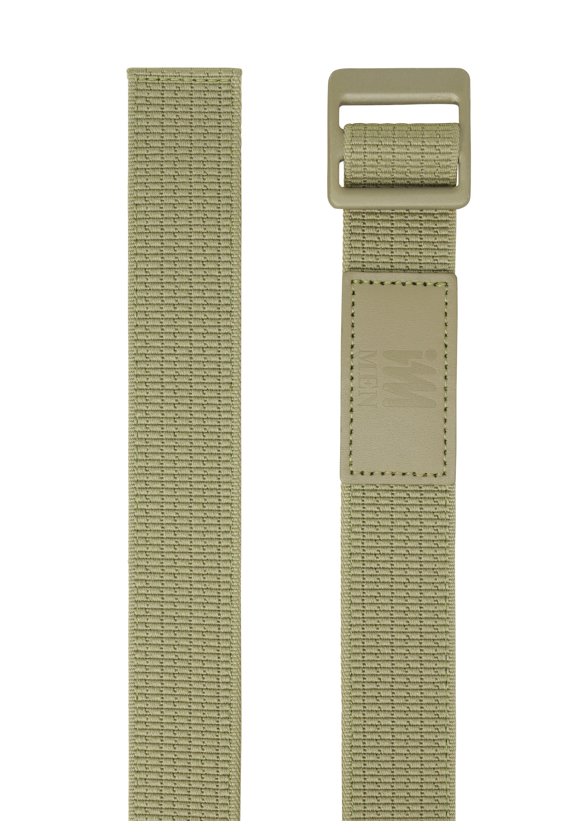 A detail shot of the IM MEN FRICTION BELT belt.