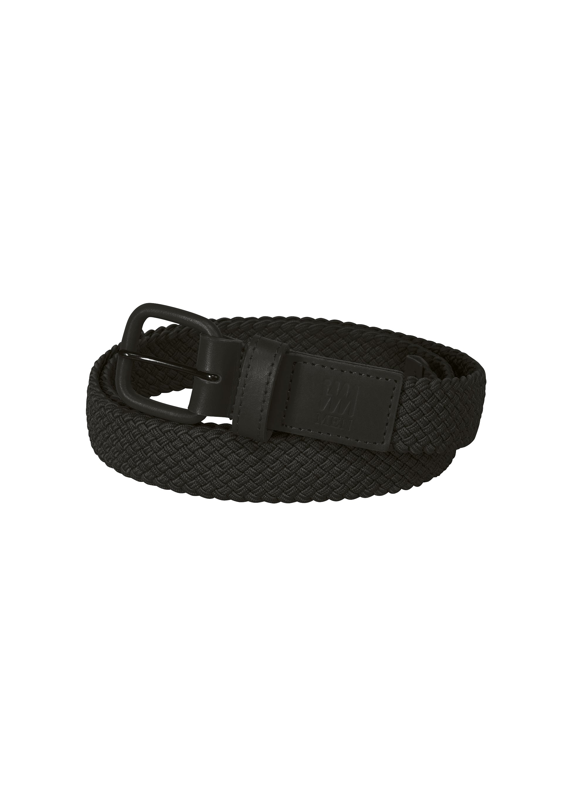 A product shot of the IM MEN STRETCH MESH BELT belt in black (15).