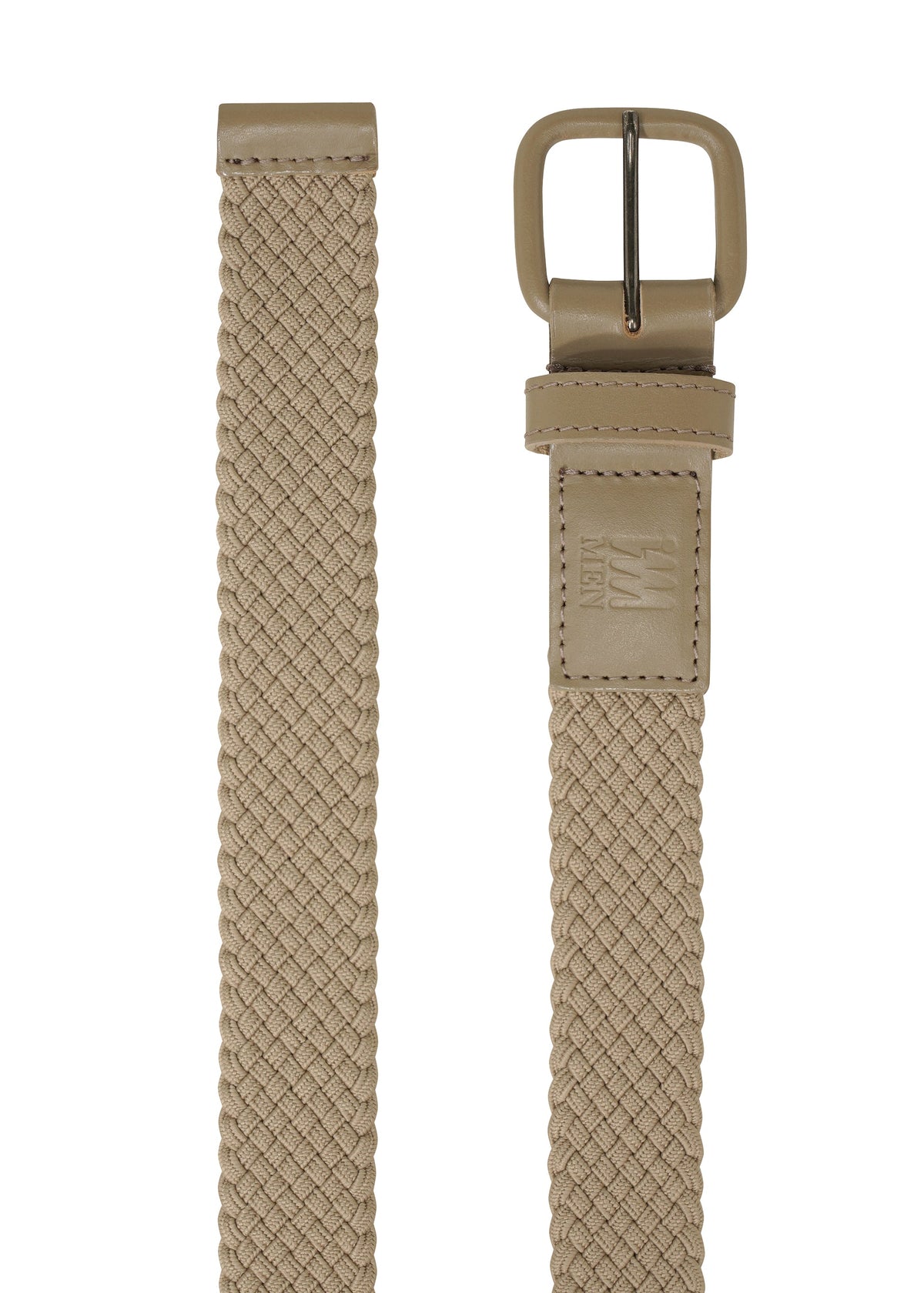 A detail shot of the IM MEN STRETCH MESH BELT belt.