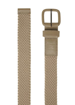 A detail shot of the IM MEN STRETCH MESH BELT belt.